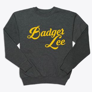 Badger Lee Oklahoma Vintage Team Premium Crewneck Sweatshirt
