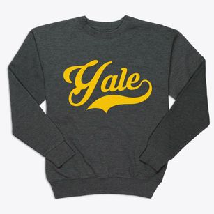 Yale Illinois Vintage Team Premium Crewneck Sweatshirt