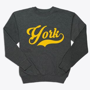 York North Dakota Vintage Team Premium Crewneck Sweatshirt