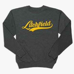 Litchfield New Hampshire Vintage Team Premium Crewneck Sweatshirt