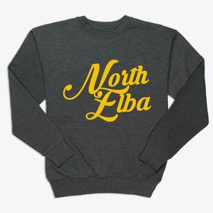 North Elba New York Vintage Team Premium Crewneck Sweatshirt