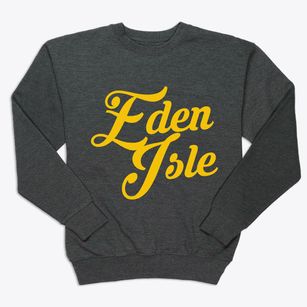 Eden Isle Louisiana Vintage Team Premium Crewneck Sweatshirt