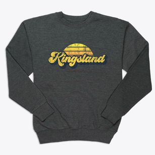 Kingsland Texas Sublime Sunset Premium Crewneck Sweatshirt