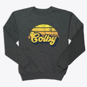 Colby Kansas Sublime Sunset Premium Crewneck Sweatshirt