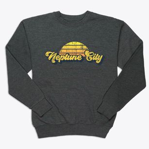Neptune City New Jersey Sublime Sunset Premium Crewneck Sweatshirt