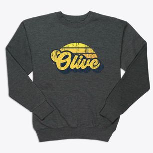 Olive New York Sublime Sunset Premium Crewneck Sweatshirt