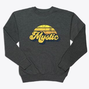 Mystic Connecticut Sublime Sunset Premium Crewneck Sweatshirt