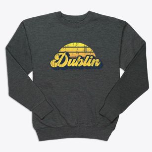Dublin Texas Sublime Sunset Premium Crewneck Sweatshirt