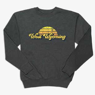 West Wyoming Pennsylvania Sublime Sunset Premium Crewneck Sweatshirt