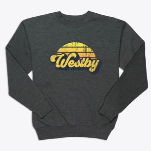 Westby Wisconsin Sublime Sunset Premium Crewneck Sweatshirt