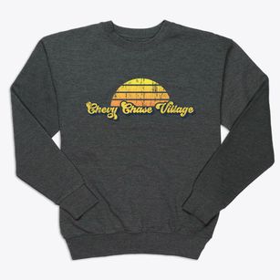 Chevy Chase Village Maryland Sublime Sunset Premium Crewneck Sweatshirt