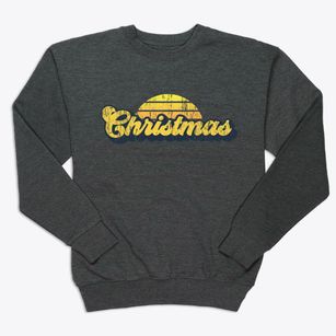 Christmas Florida Sublime Sunset Premium Crewneck Sweatshirt