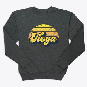 Tioga Texas Sublime Sunset Premium Crewneck Sweatshirt