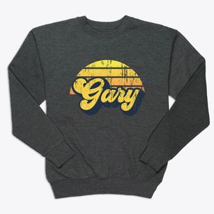 Gary West Virginia Sublime Sunset Premium Crewneck Sweatshirt