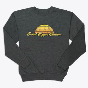 Point Reyes Station California Sublime Sunset Premium Crewneck Sweatshirt