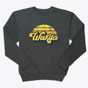 Wakita Oklahoma Sublime Sunset Premium Crewneck Sweatshirt