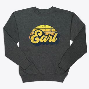 Earl North Carolina Sublime Sunset Premium Crewneck Sweatshirt