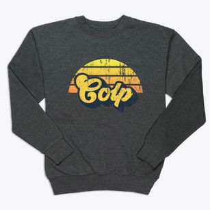Colp Illinois Sublime Sunset Premium Crewneck Sweatshirt