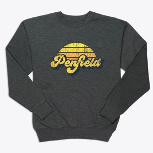 Penfield Illinois Sublime Sunset Premium Crewneck Sweatshirt
