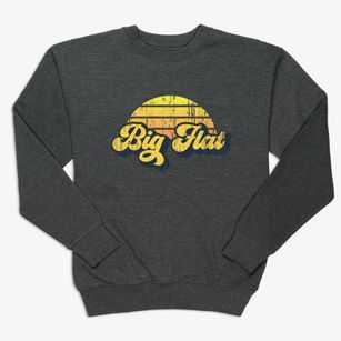 Big Flat Arkansas Sublime Sunset Premium Crewneck Sweatshirt
