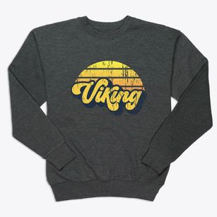 Viking Minnesota Sublime Sunset Premium Crewneck Sweatshirt