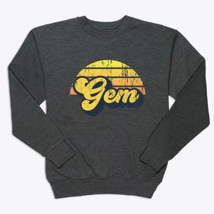 Gem Kansas Sublime Sunset Premium Crewneck Sweatshirt
