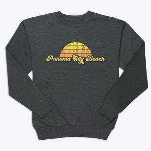 Panama City Beach Florida Sublime Sunset Premium Crewneck Sweatshirt