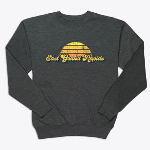 East Grand Rapids Michigan Sublime Sunset Premium Crewneck Sweatshirt