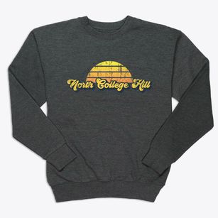 North College Hill Ohio Sublime Sunset Premium Crewneck Sweatshirt