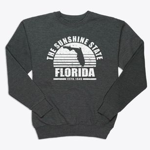  Florida Sunset Premium Crewneck Sweatshirt