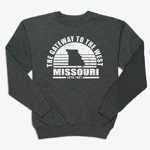  Missouri Sunset Premium Crewneck Sweatshirt