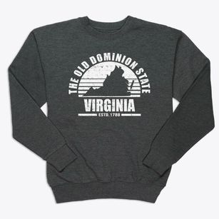  Virginia Sunset Premium Crewneck Sweatshirt
