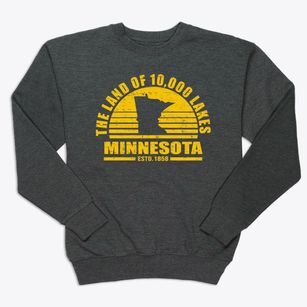  Minnesota Sunset Premium Crewneck Sweatshirt