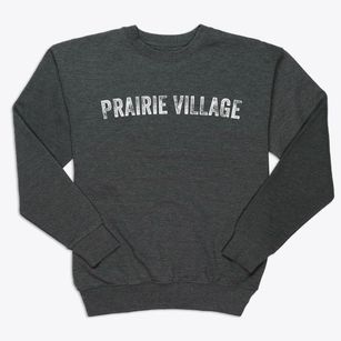 Prairie Village Kansas Timeless Retro Premium Crewneck Sweatshirt
