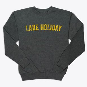Lake Holiday Illinois Timeless Retro Premium Crewneck Sweatshirt