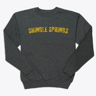 Shingle Springs California Timeless Retro Premium Crewneck Sweatshirt