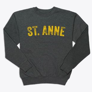 St. Anne Illinois Timeless Retro Premium Crewneck Sweatshirt