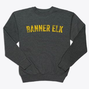 Banner Elk North Carolina Timeless Retro Premium Crewneck Sweatshirt