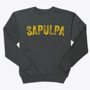 Sapulpa Oklahoma Timeless Retro Premium Crewneck Sweatshirt