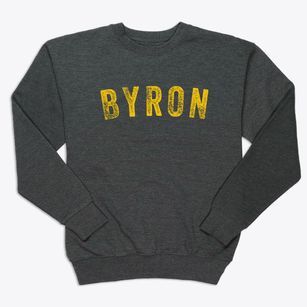 Byron Wyoming Timeless Retro Premium Crewneck Sweatshirt