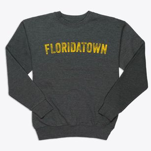 Floridatown Florida Timeless Retro Premium Crewneck Sweatshirt
