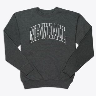 Newhall Iowa Trendy Block Premium Crewneck Sweatshirt