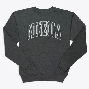 Mineola New York Trendy Block Premium Crewneck Sweatshirt