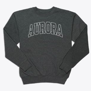 Aurora New York Trendy Block Premium Crewneck Sweatshirt