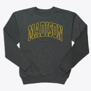 Madison Maine Trendy Block Premium Crewneck Sweatshirt