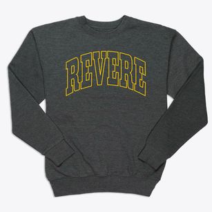 Revere Massachusetts Trendy Block Premium Crewneck Sweatshirt