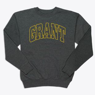 Grant Wisconsin Trendy Block Premium Crewneck Sweatshirt