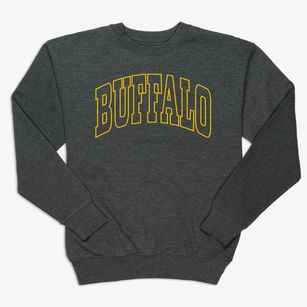 Buffalo Oklahoma Trendy Block Premium Crewneck Sweatshirt