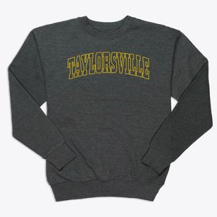 Taylorsville Indiana Trendy Block Premium Crewneck Sweatshirt