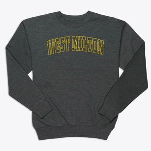 West Milton Pennsylvania Trendy Block Premium Crewneck Sweatshirt